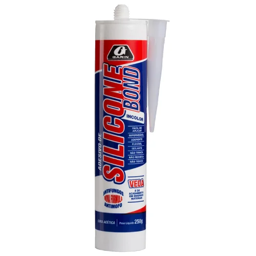 Silicone Bond Acético Incolor